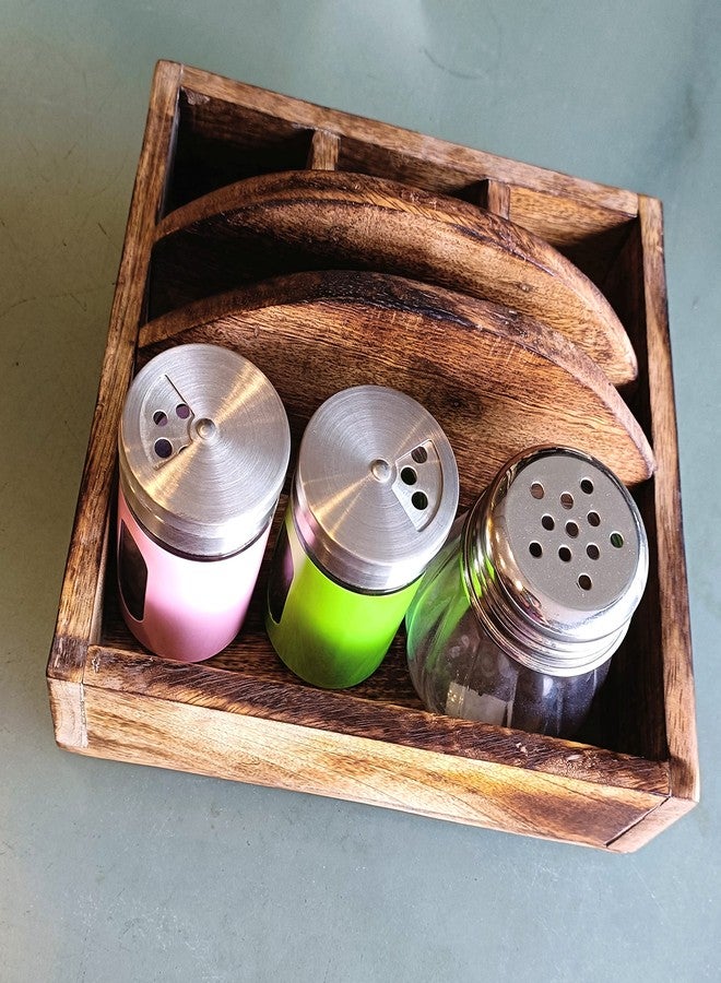 PAUL SONS Hospitality Wooden Bar Caddy - Image 1