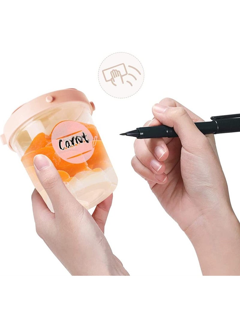 KASTWAVE Baby Food Container, DELFINO 3 Pack 100% Airtight Leak-Proof with Measurement Indication Plastic Baby Food Storage Box for Fruit Puree Yogurt - Image 3