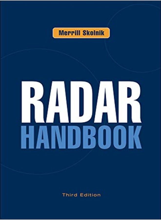 Radar Handbook Third Edition by Merrill Skolnik Hardcover - pzsku/Z5822C5D06A4F192D1675Z/45/_/1698836267/4848d291-f775-458f-b122-a5334f3ab53d