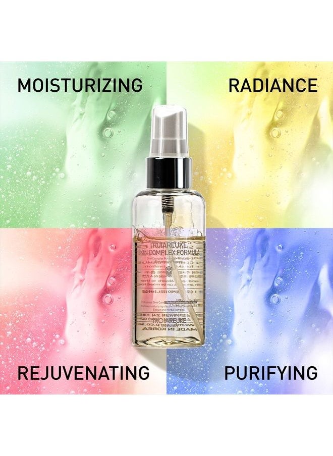 TROIAREUKE - H+ Cocktail Ampoule Toner (Purifying) 2.36 Fl. Oz. | Ampoule Toner for Soothing, Purifying and Exfoliating - Image 1