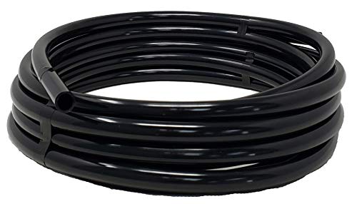 Sealproof 3/8 Inch Vinyl Pond Tubing, 20 FT, Black, Made in USA, UV Resistant, Fish Safe - Image 1