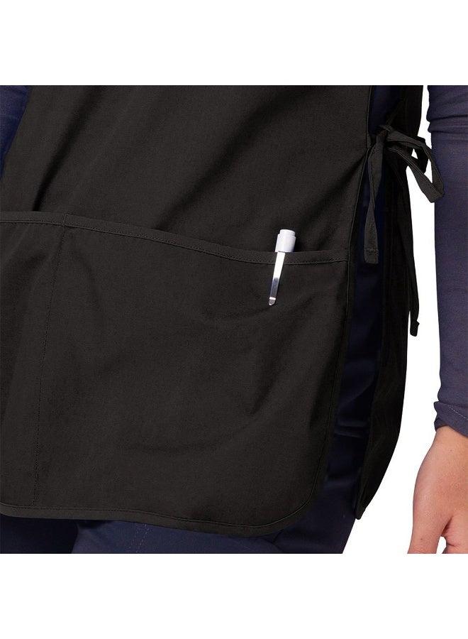 Smock Apron Cobbler Apron with Side Ties and 2 Deep Pockets - Image 3