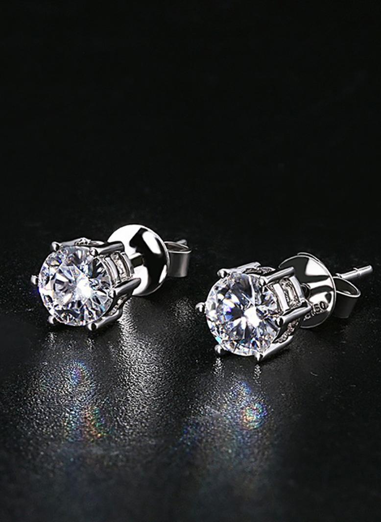 انيق اللون الصامد مجوهرات فضي - Image 3