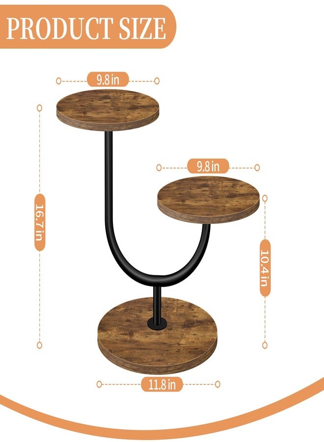 LLAXERGU Cupcake Stand, 3 Tier Cake Stand Wood Cupcake Tower Rustic Dessert Table Display Set Tiered Tray Stand Dessert Stands Serving Tray for Party Farmhouse Decor - Image 3