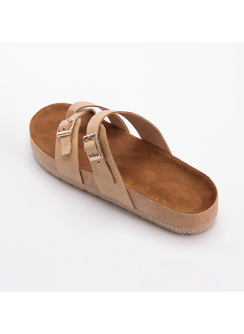 Zahwa Slipper 2 Buckle Design  - Image 4