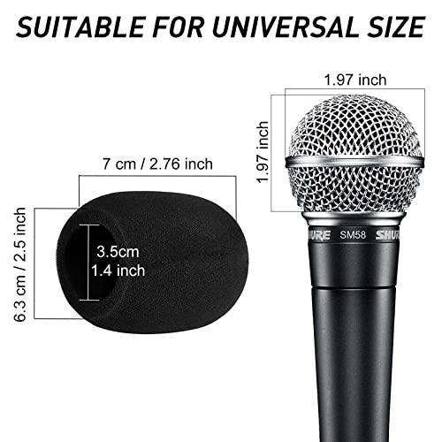 Mudder 5 Pack Foam Mic Cover Handheld Microphone Windscreen (5 Pack) - Image 2