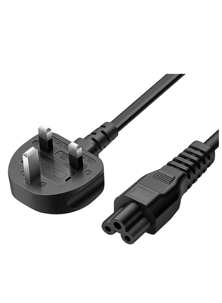 Terabyte كابل طاقة لابتوب قابس المملكة المتحدة إلى C5 3 دبابيس كابل طاقة لابتوب - Image 5