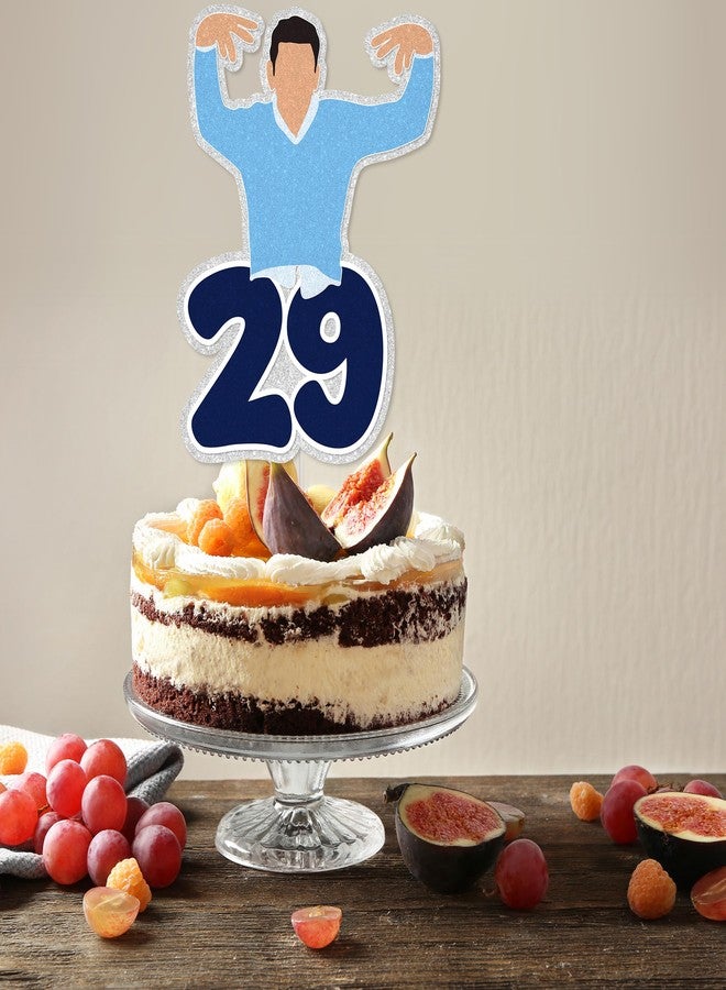 زينة كعكة عيد الميلاد التاسع والعشرين - زينة لامعة لحفلة عيد ميلاد فتاة جديدة، أنا في التاسعة والعشرين من عمري يا جماعة، كيف حالكم؟ زينة كعكة حفلة عيد ميلاد للنساء - Image 5