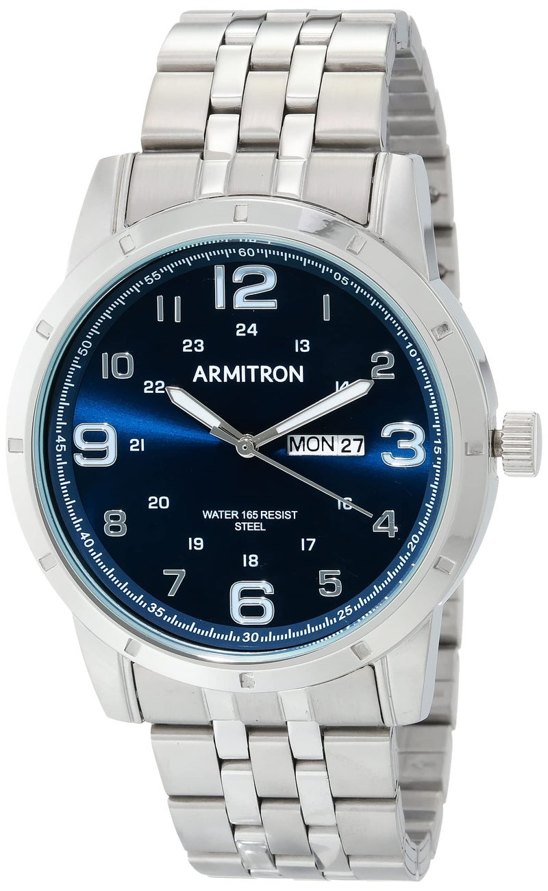 Armitron Adventure Men's Easy to Read Day/Date Function Bracelet Watch, 20/5398 - Image 1