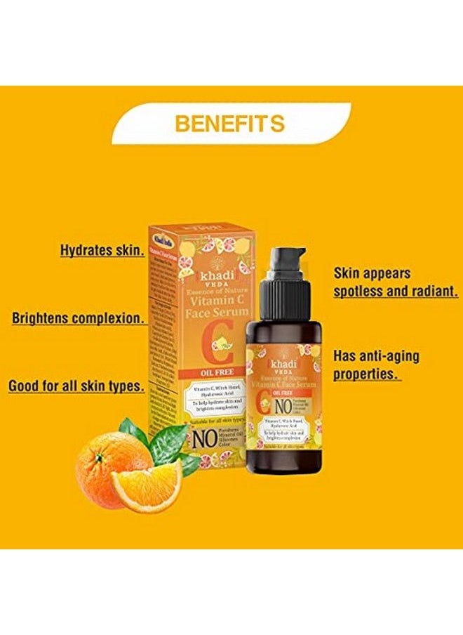 khadi veda - Vitamin C Face Serum Skin Brightening 30 Ml - Image 1