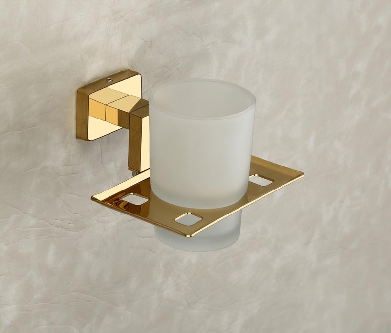 COOTER 304 Grade Stainless Steel Tumbler Holder/Tumbler Stand/Bathroom Accessories (Gold) - Image 2