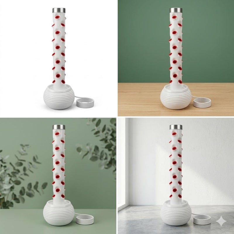 Meridian Tower Hydroponic Growing System – 30‑Hole Vertical Garden Tower with Polyethylene Tank, Aquaponics Ready - CT - Image 2