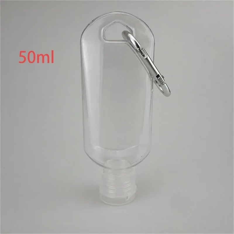 Travel Containers For Toiletries 40Pcs Mini Sanitizer Gel Hang Bags - Outdoor Travel Bottle Holders - Image 3