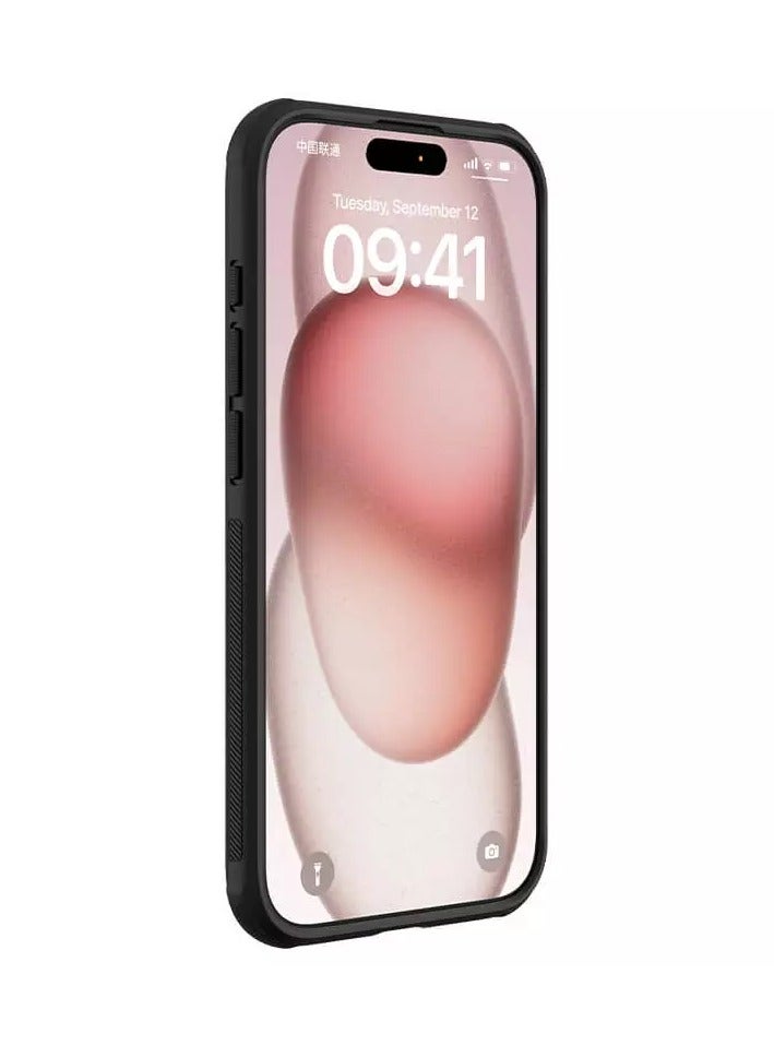 Nillkin Super Frosted Shield Pro Matte Case for Apple iPhone 15 Pro 6.1" - Black, Eco-Friendly, 360° All-Round Protection, Water & Scratch Resistant, Precise Fit - Image 3
