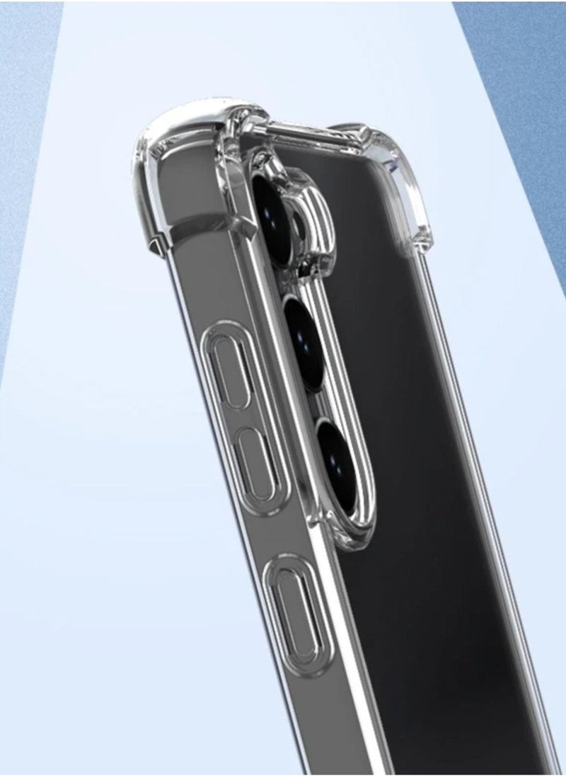 Raxoom TPU Case Samsung Galaxy S23 Plus Case Clear Ultra Crystal Thin Transparent Protective Back Cover Soft Flexible Bumper Hybrid Silicone Case Shock Absorption - Image 4