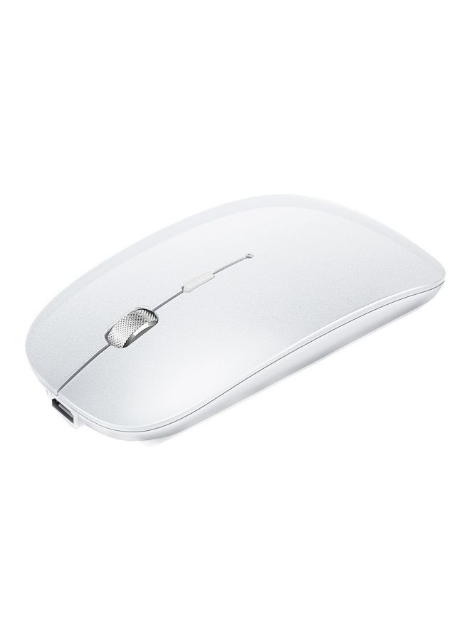 NIBEMINENT Wireless Dual Mode Mouse White/Grey  - Image 1
