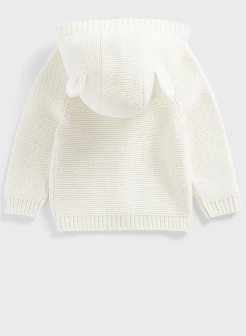 mothercare Infant Knitted Hooded Cardigan