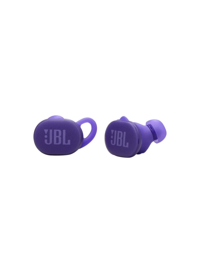 JBL Certified Pre Owned - JBL Endurance Race 2 True Wireless Bluetooth Earbuds Purple - Image 2