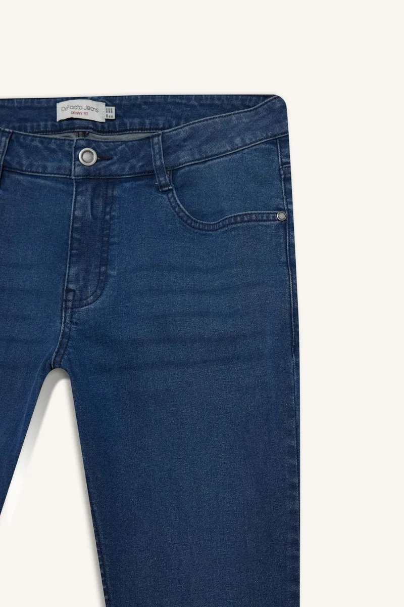 Defacto  Carlo Skinny Fit Normal Waist Skinny Leg Jeans for Men | Best Price UAE