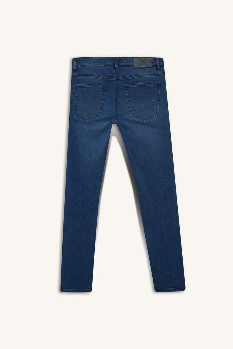 Defacto  Carlo Skinny Fit Normal Waist Skinny Leg Jeans for Men | Best Price UAE