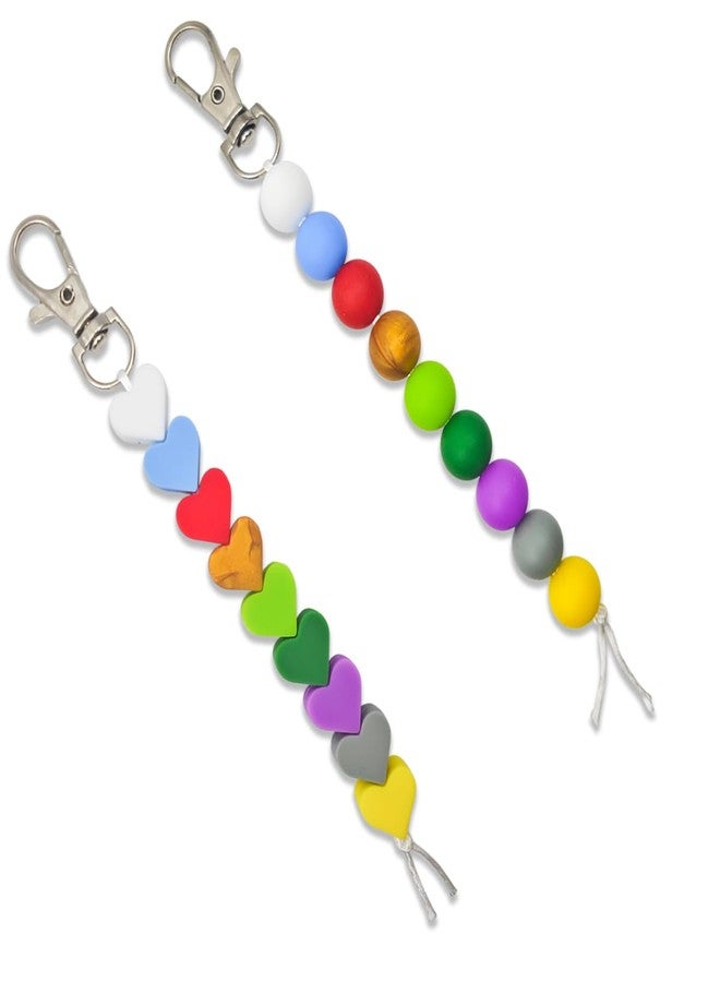MAGNEECH 2 Pack Order of Blood Draw Beads for Phlebotomy Badge Reel Accessories ，Essential Resource Tool for Phlebotomist Student Nurse and Phlebotomy Buddy，Perfect Phlebotomy Visual Aid Practice Gift - Image 1