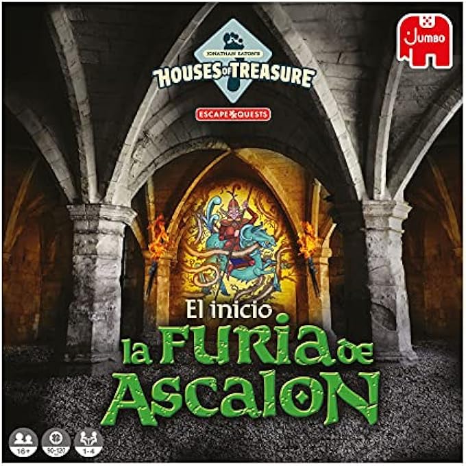 jumbo 19866 simulates an Experience Escape Room and Puzzle  1 to 4 Players from 16 Years Old Spanish  Mystery Board Game - Image 4