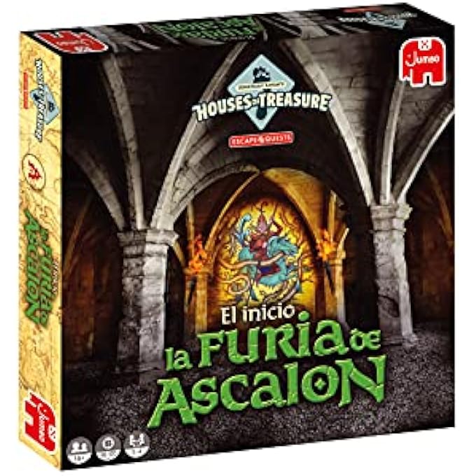 jumbo 19866 simulates an Experience Escape Room and Puzzle  1 to 4 Players from 16 Years Old Spanish  Mystery Board Game - Image 1