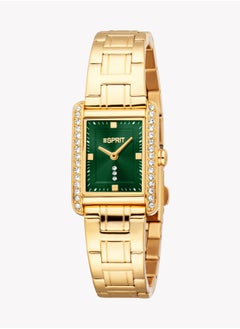 ESPRIT ESPRIT Women's Gold Stainless Steel, Dark Green | ES1L512M0055  - Image 1