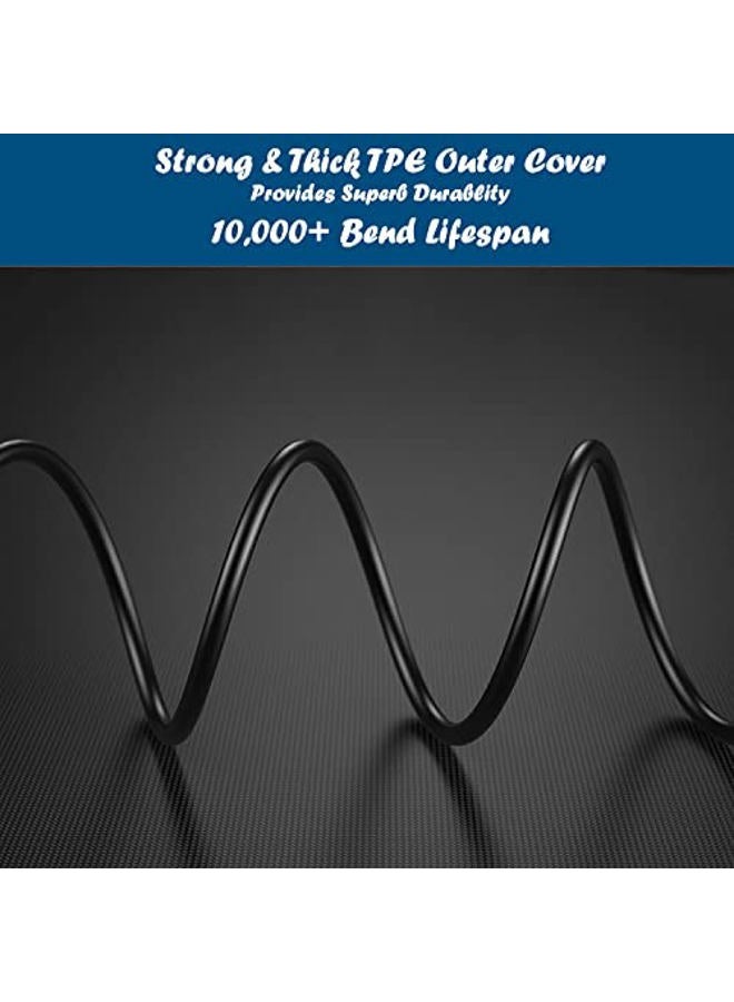 tekSonic USB C to USB C 60W Cable 3.3ft, [10 Pack] Bulk USB Type C Fast Charging Charger Cord Compatible with MacBook Pro, iPad Mini 6, iPad Air 4, iPad Pro 2020 2018, Galaxy S21 S20 Ultra Note 20 10 - Image 5