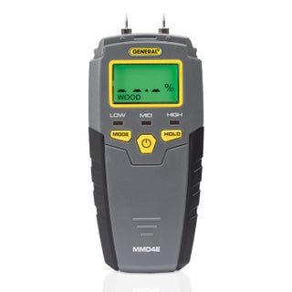 General Tools MMD4E Digital Moisture Meter, Water Leak Detector, Moisture Tester, Pin Type, Backlit LCD Display With Audible and Visual High-Medium-Low Moisture Content Alerts, Grays - pzsku/Z5824E6927156D4034679Z/45/1749324456/1f610d2b-1bb4-4e19-8584-f3700912f307