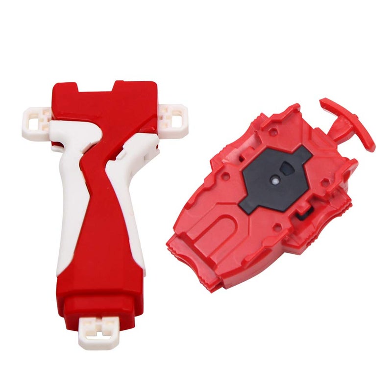 STJOYOPY Battling String Launcher Burst Bey Launcher String Launcher Grip Red - Image 2