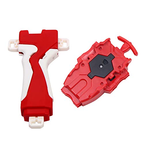 STJOYOPY Battling String Launcher Burst Bey Launcher String Launcher Grip Red - Image 1