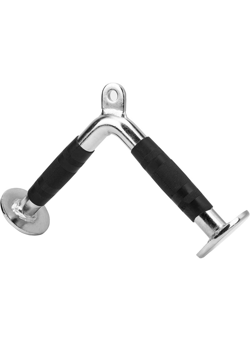 DNC V Sharp Bar – Cable Machine Handle Attachment for Multi Gym, Tricep and Bicep Training, Seated Row and Pull Down Exercises - Image 5