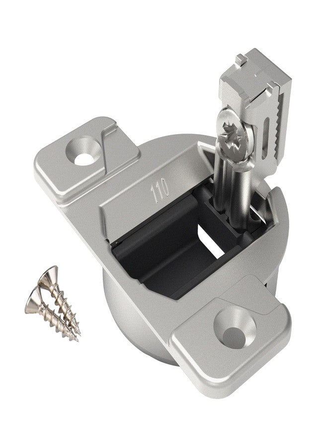 Holdly Replacement for Blum 33.3600,Compact 33 Screw on 110 Degree Opening Face Frame Cabinet Hinges,Cabinet Door Hinges,Replace Original Blum Hinges(with Screws, Mounting Plate Not Included) (4 Pack) - Image 1