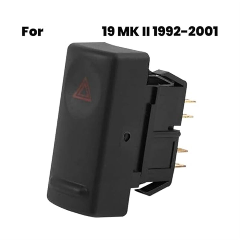 Wivplex Hazard Warning Light Switch for Renault R19 - Image 3