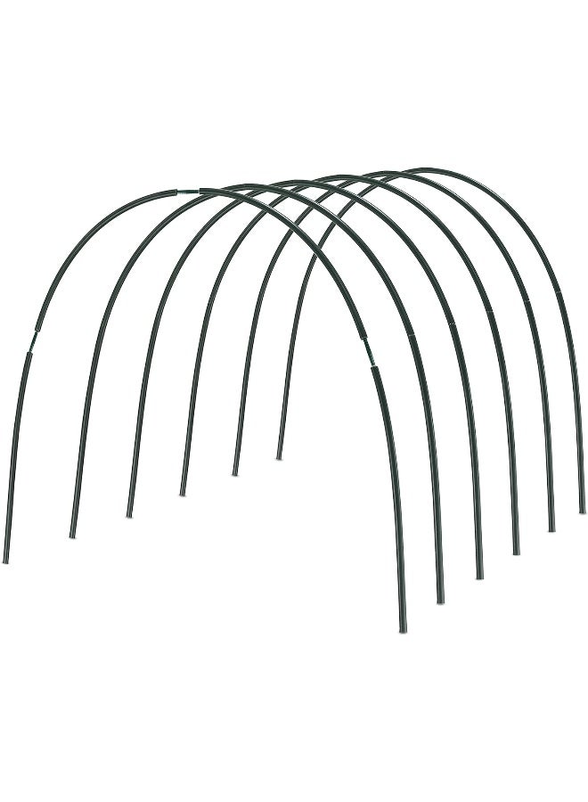 Generic Gardzen Garden Hoops, Diy Greenhouse Hoops For Raised Beds, Row Cover, Garden Netting 24Pieces  - Image 5