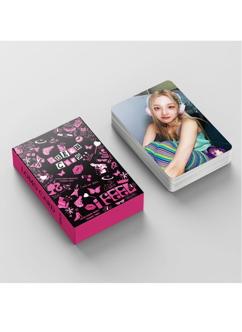 ماركة غير محددة - 55 قطعة GIDLE 2023 أحدث بطاقة كوين Lomo - Image 1