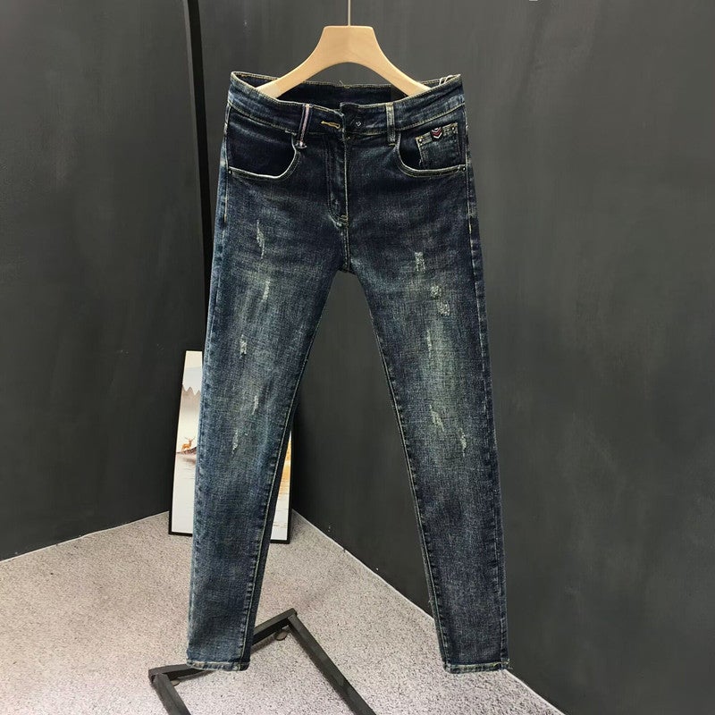 Unisex Classic Denim Jeans Loose Fit Daily Outdoor Wear - Image 5