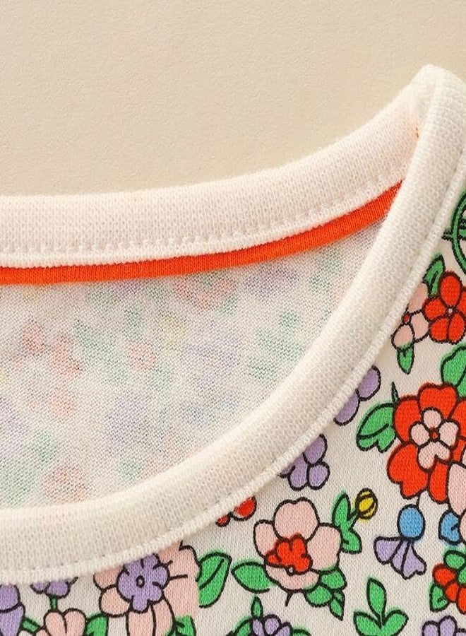 warmstraw Girl's Halloween Dress Costume Cartoon Outfit Pumpkin Dresses for Baby and Toddler Girls Pumpkin Pattern 5T - Image 3