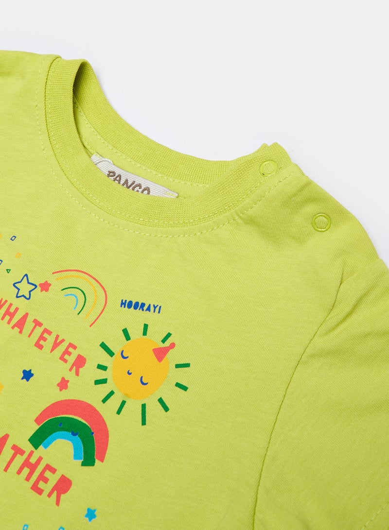 Panco Baby Boys PLAYGROUND Printed Knitted T-Shirt - Image 3