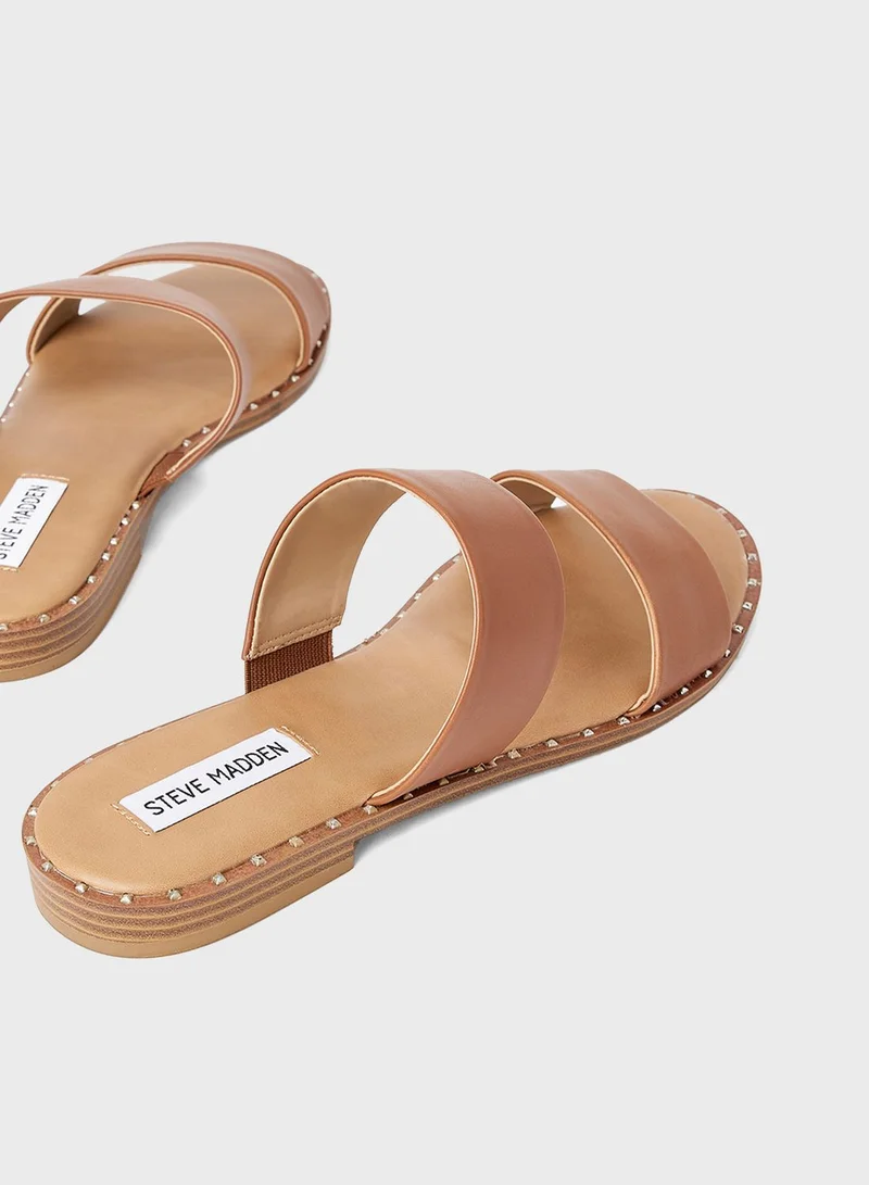 STEVE MADDEN Treated Flat Sandals