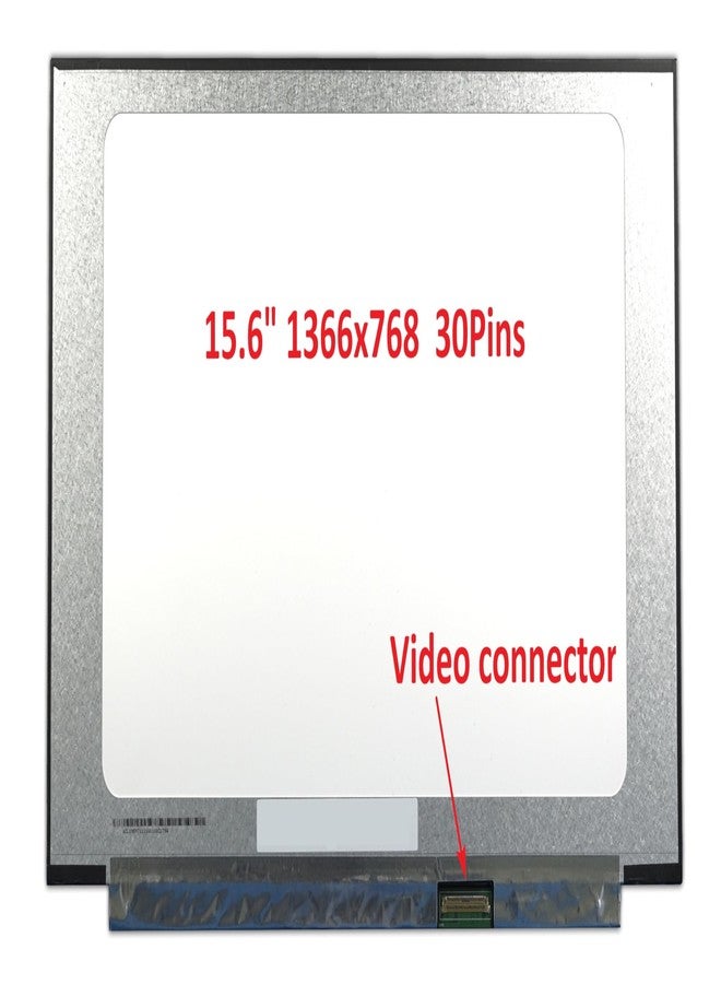 FULLCOM New LCD Replacement Screen 15.6 Inch NT156WHM-N49 HD 1366x768 (No Brackets) 30 Pin Matte for Laptop/Display/Screen/LCD Application - Image 3