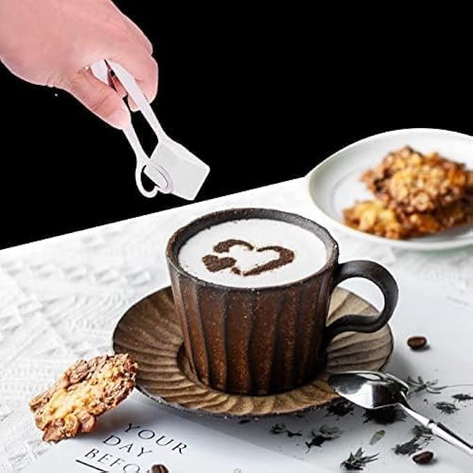 إكسفور 6 قطع ملقط حلوى ملقط تقديم صغير ملقط سكر من الفولاذ المقاوم للصدأ مناسب للطعام والحلويات والخبز والكعك والشاي والقهوة ودلو المطبخ وحفلات الزفاف - Image 4