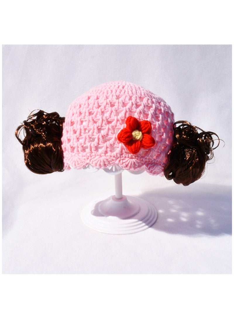 KUYING Summer Fashion Full Head Set Wig Hat 