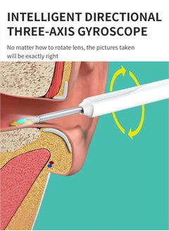 Generic Ear Wax Removal Kit - Visible Ear Wax Remover with Camera, Otoscope with Light, Ear Cleaner with 8 Ear Pickers + 6 Ear Scoops, Wireless Ear Wax Remover for iOS, Android Phones  - Image 5