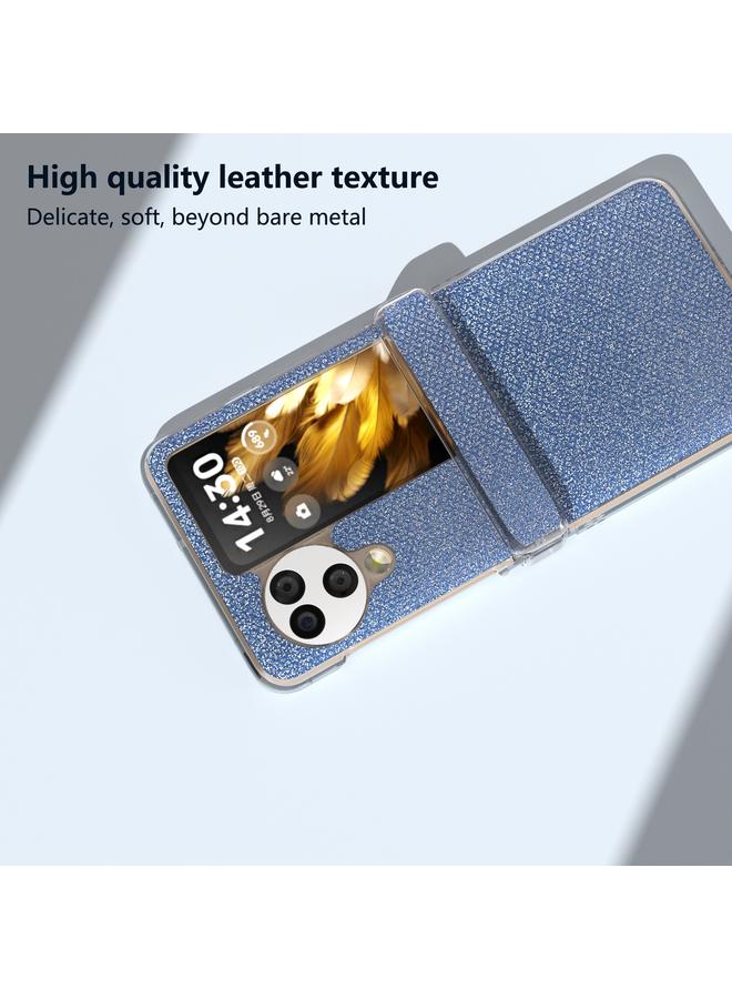 S-TOP Case For OPPO Find N3 Flip Three Parts Transparent Frame Diamond Phone Case - Image 5