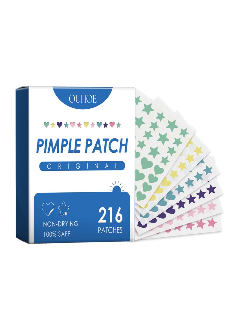 OUHOE Pimple Patch Acne Treatment Patches for Clear Skin - Waterproof, Breathable, Tone-Perfecting, Conceals Acne Marks and Suitable for Makeup  - Image 2