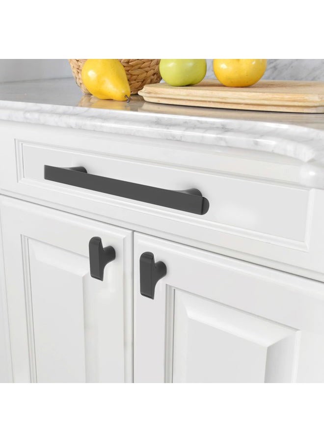 Amerdeco 10 Pack Matte Black Cabinet Knobs 2 Inch(50MM) Kitchen Cabinet Pulls Drawer Knobs, Knobs for Dresser Drawers, Knobs and Pulls for Bathroom Cabinets - Image 4