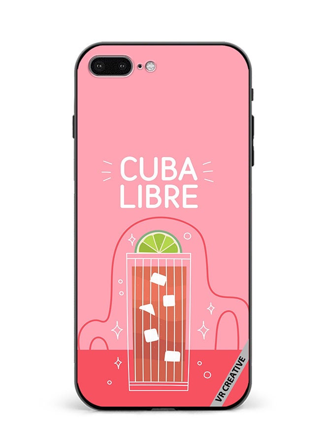 VR CREATIVE Protective Case Cover For Apple iPhone 7 Plus/8 Plus Cuba Libre Design Multicolour - Image 1