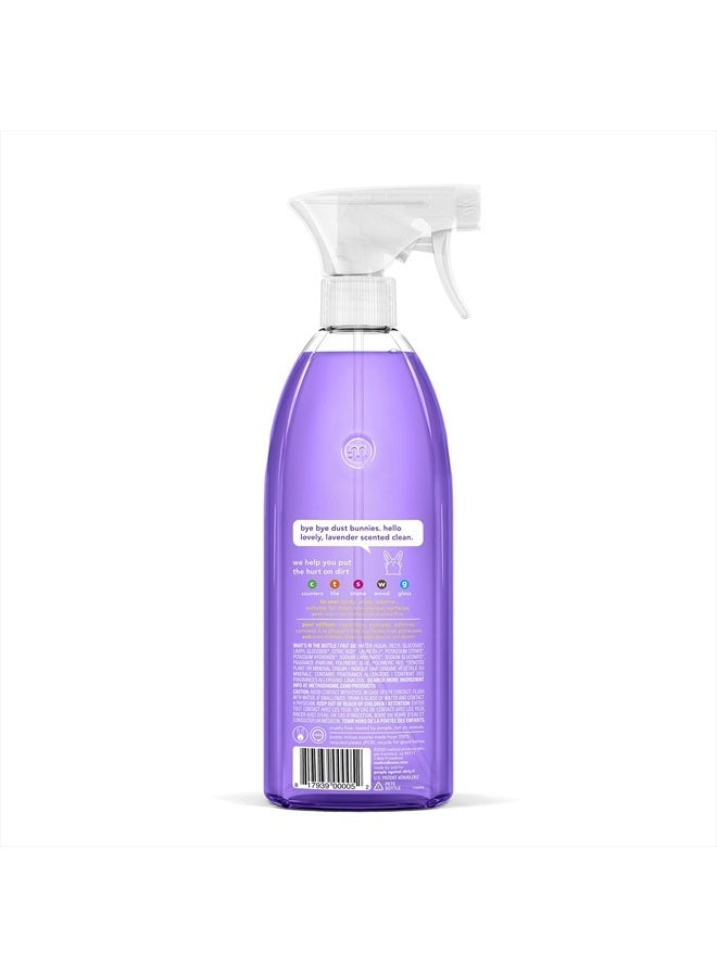 Method All-Purpose Cleaner Spray, French Lavender, Plant-Based and Biodegradable Formula Perfect for Most Counters, Tiles and More, 28 Fl Oz, (Pack of 4) - Image 2